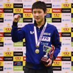 ジュニアの部優勝おめでとう。張本智和選手、平成２９年度全日本卓球選手権大会：５日目の試合予定