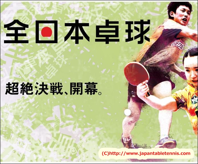 平成３０年度全日本卓球選手権大会：張本智和選手出場試合まとめ