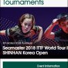 ITTFワールドツアープラチナ・韓国オープン　２０１８年７月１９日から２２日まで　張本智和選手出場試合